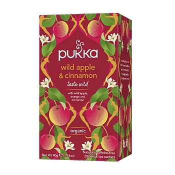 Pukka Wild Apple & Cinnamon Te EKO - 20 tepåsar