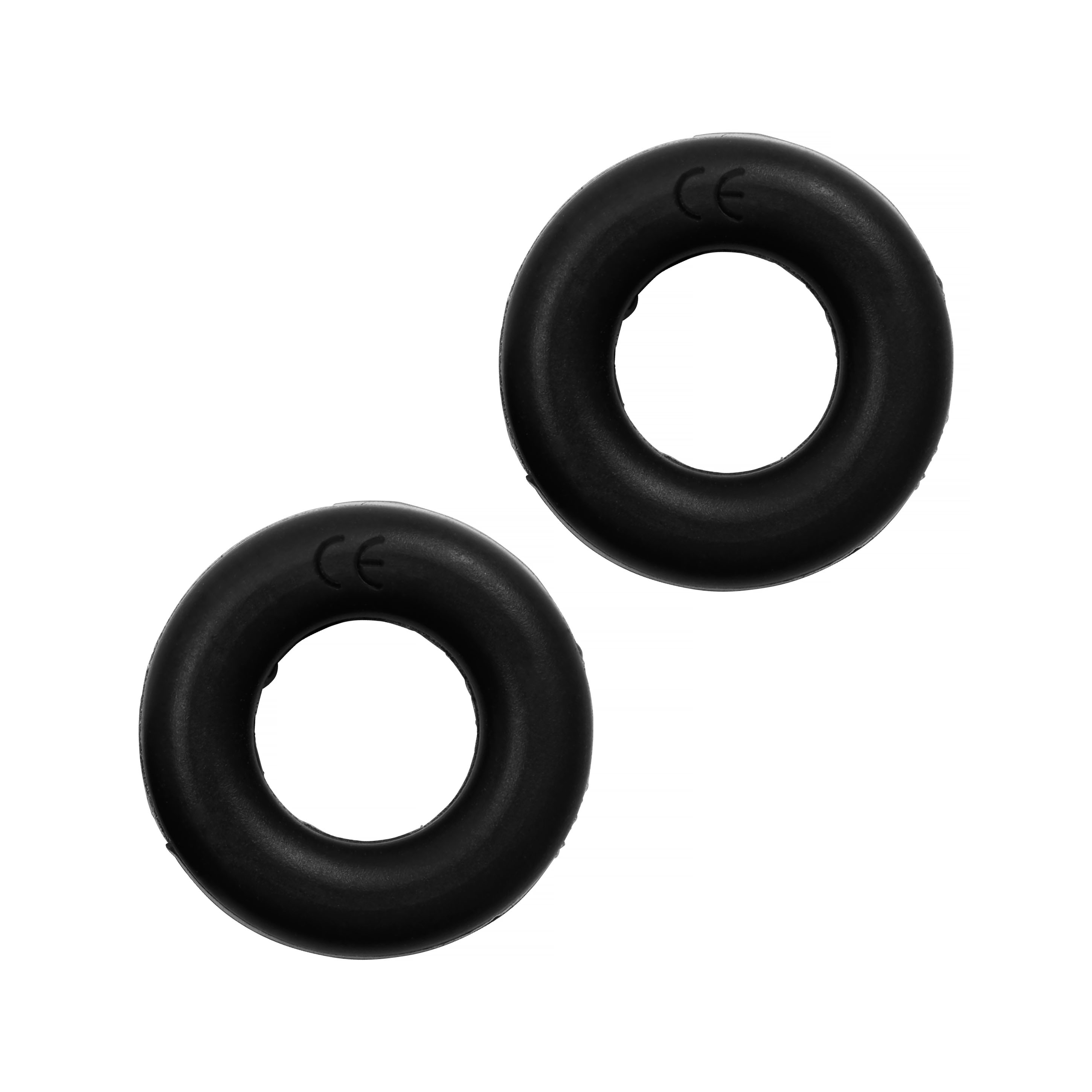 Hjälpmedel till glasögon i silikon, håller glasögonen på plats, anti-glid, doughnut svart