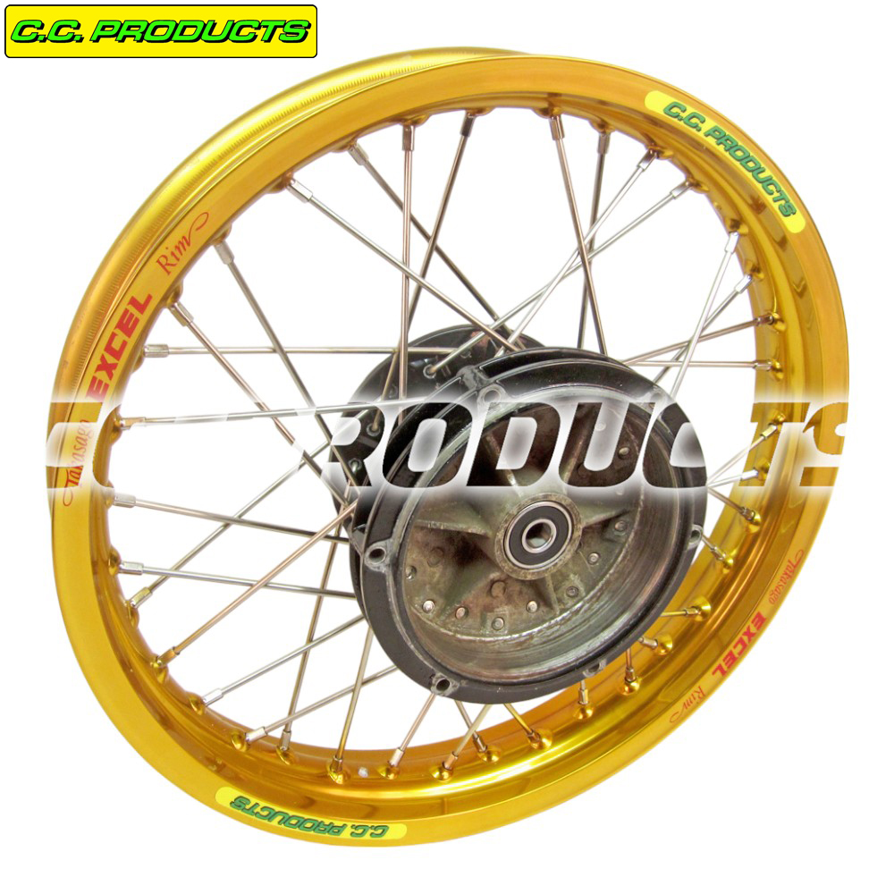 Spoke Set Husqvarna WR 420 19-inch 80-82 Rear Wheel - 2