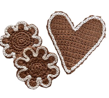 Mönster med garn till Pepparkaka