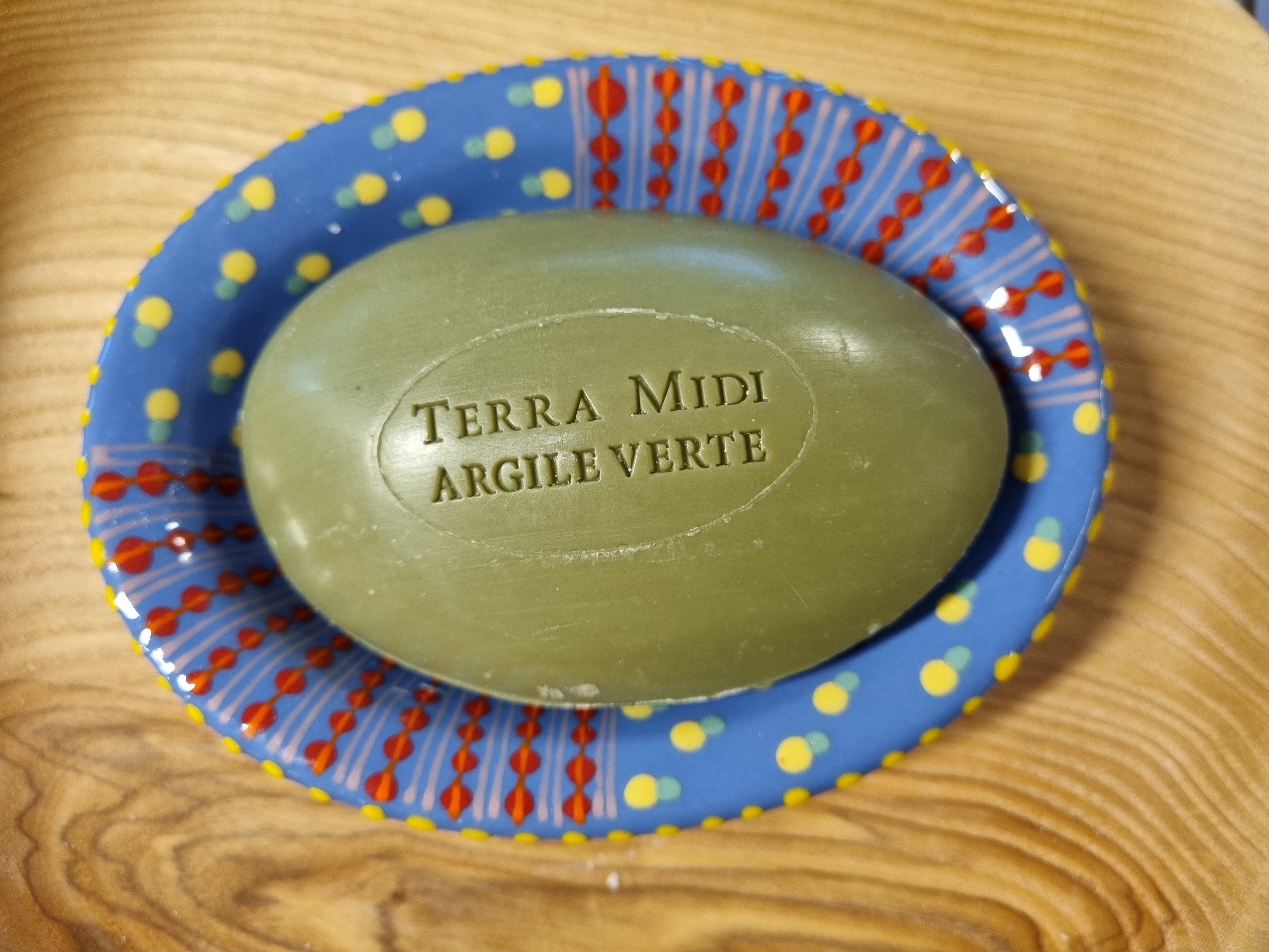 Gåsägg Tvål Argile Verte Grönlera