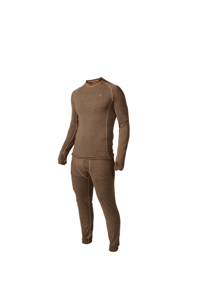Haunter baselayer Thin, Brun Underställ Set