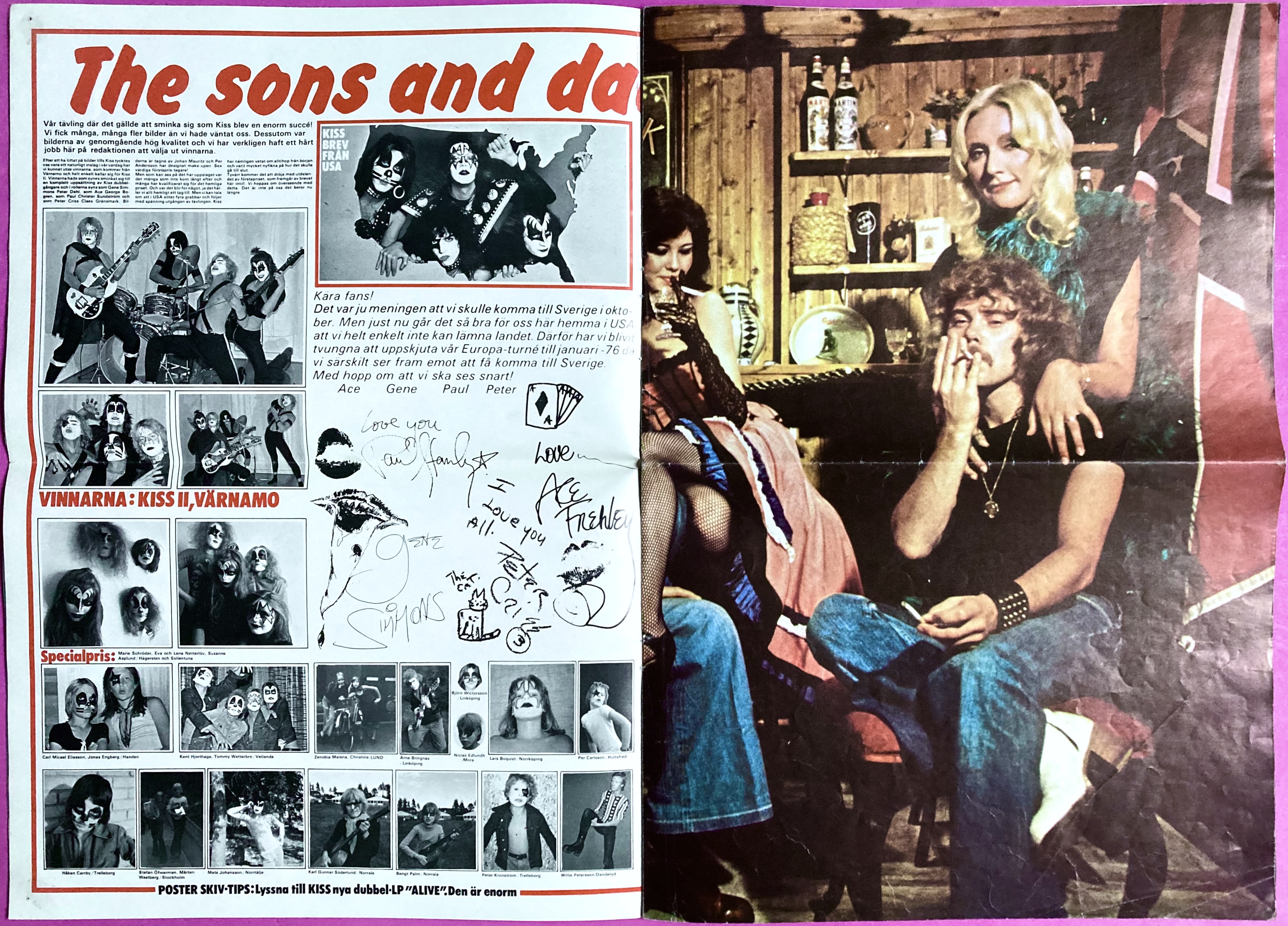 TIDNINGEN POSTER - Nr 8 1975 - ANN-MARGRET omslag - 6