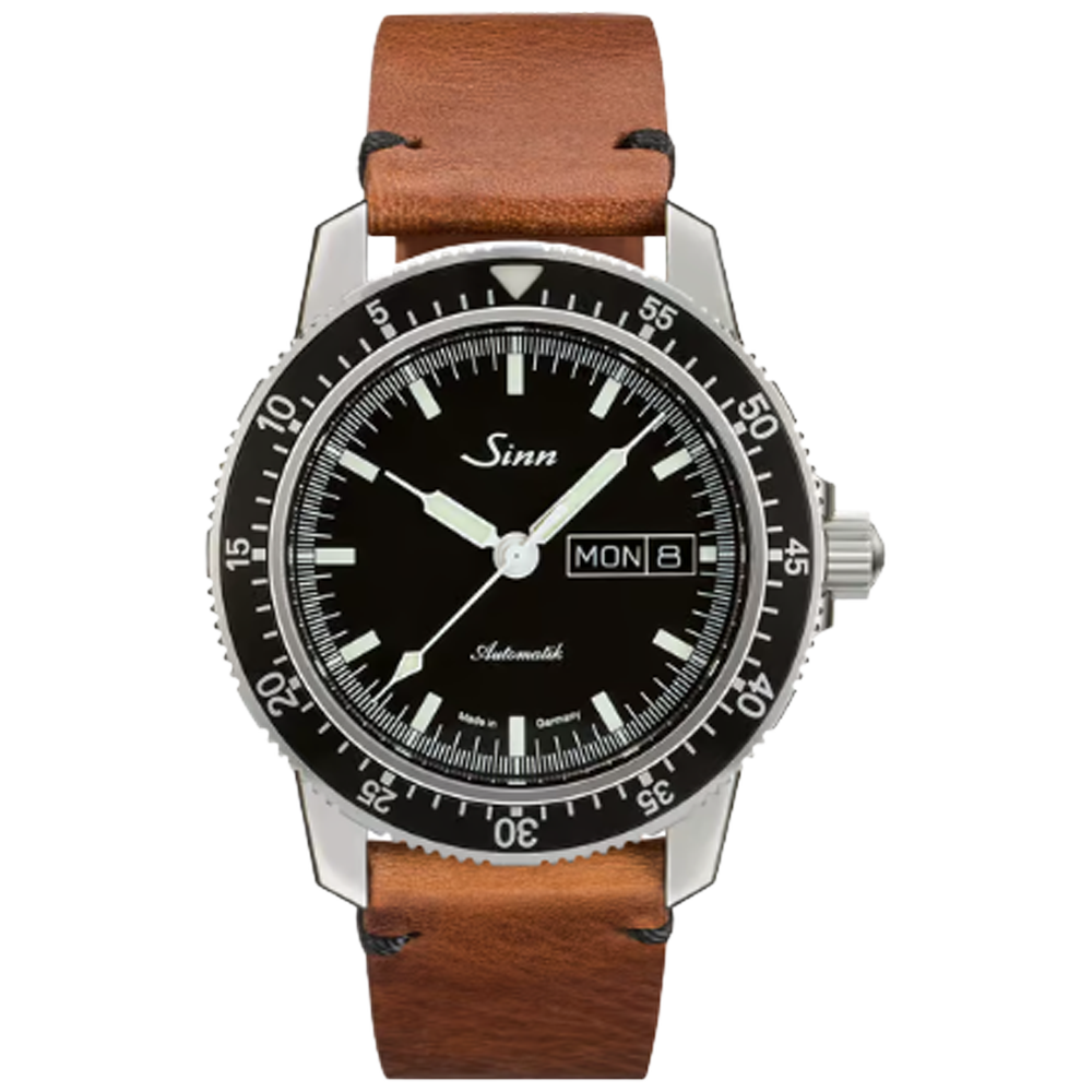 104.01 Sinn 104 St Sa I vintage style svart eller brunt