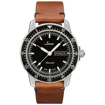 104.01 Sinn 104 St Sa I vintage style svart eller brunt