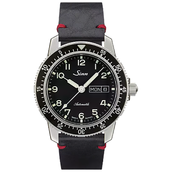 A104.011 Sinn 104 St Sa A vintage style brunt eller svart 