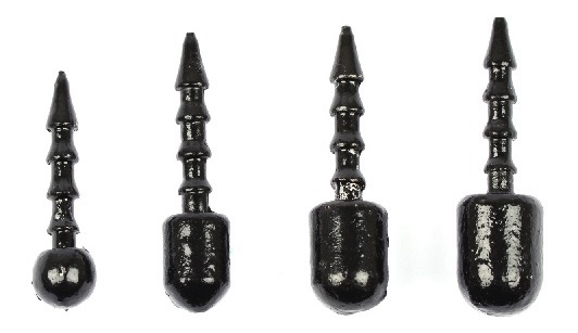 Weights for "Neko fishing". Dart's Neko Sinker Lead is a specially designed weight for Neko rigging