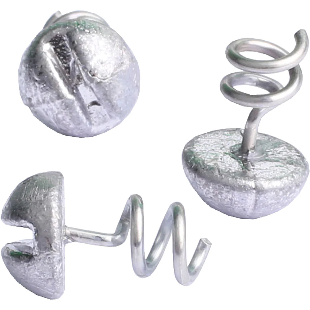 Perfect weights to weigh down the jig and to get the right balance and fish at the right depth