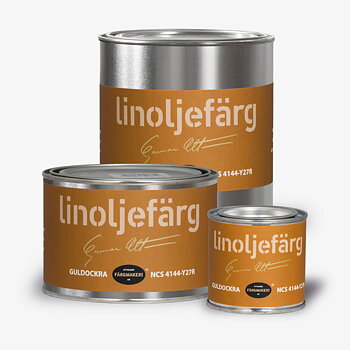 LINOLJEFÄRG GULDOCKRA 1A-94, flera varianter
