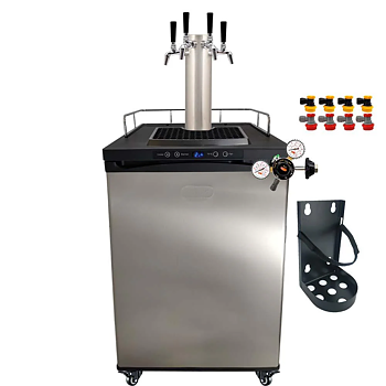 Keg Master Series X Kegerator - 4 kranar