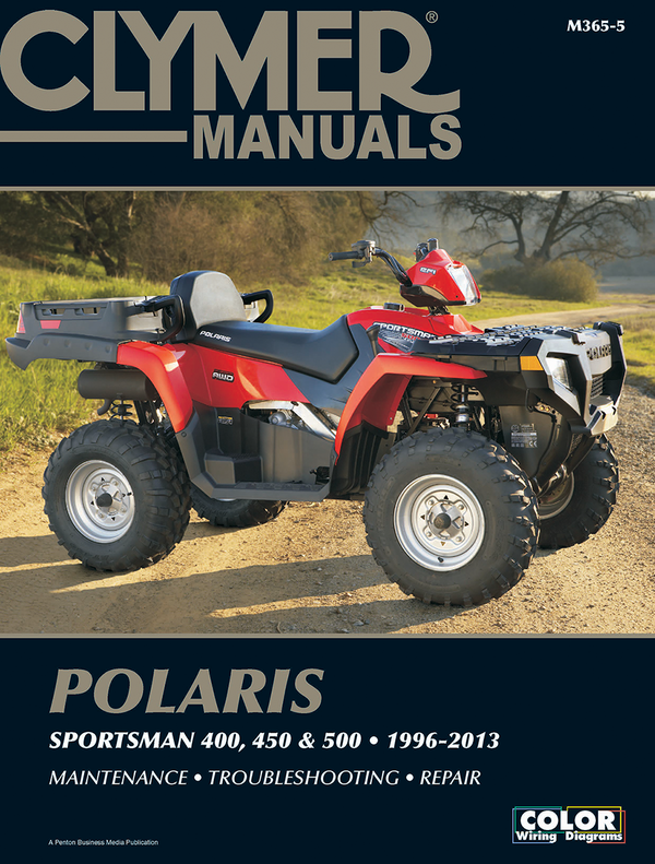 Clymer verkstadshandbok  till Polaris 400 450 500  1996-13