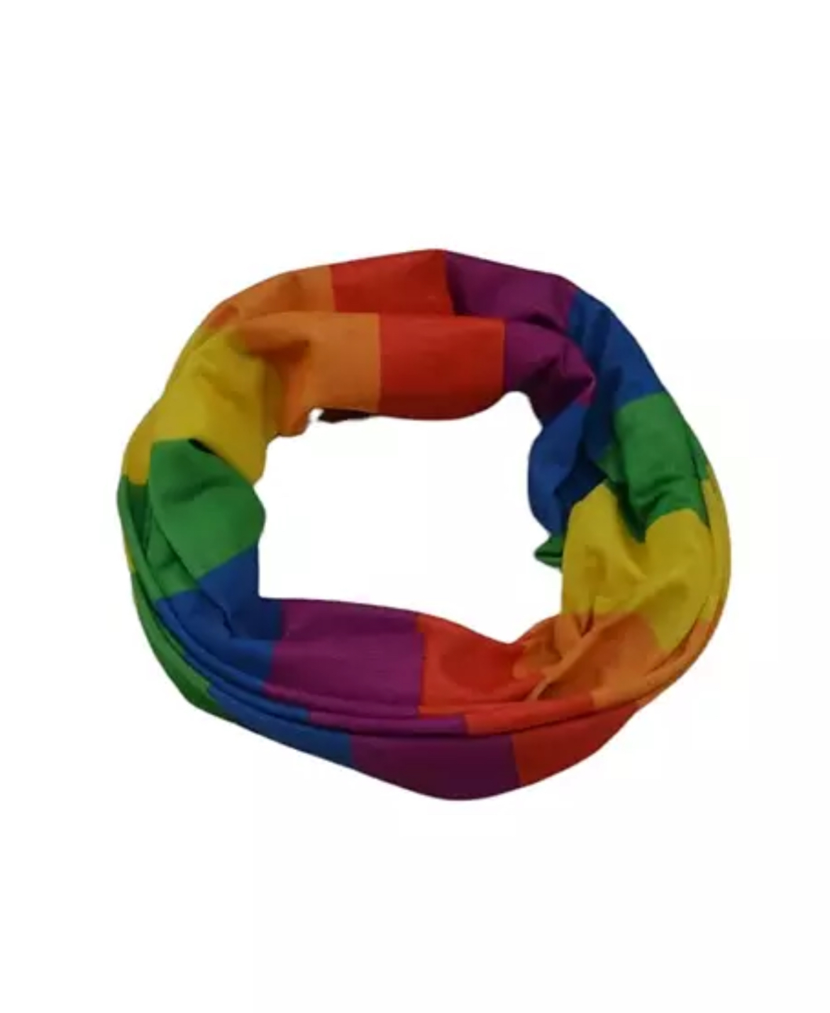 Pridebuffen i regnbågsfärger