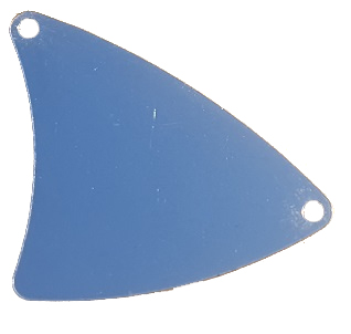 Sinking rudder for more efficient trawl fishing