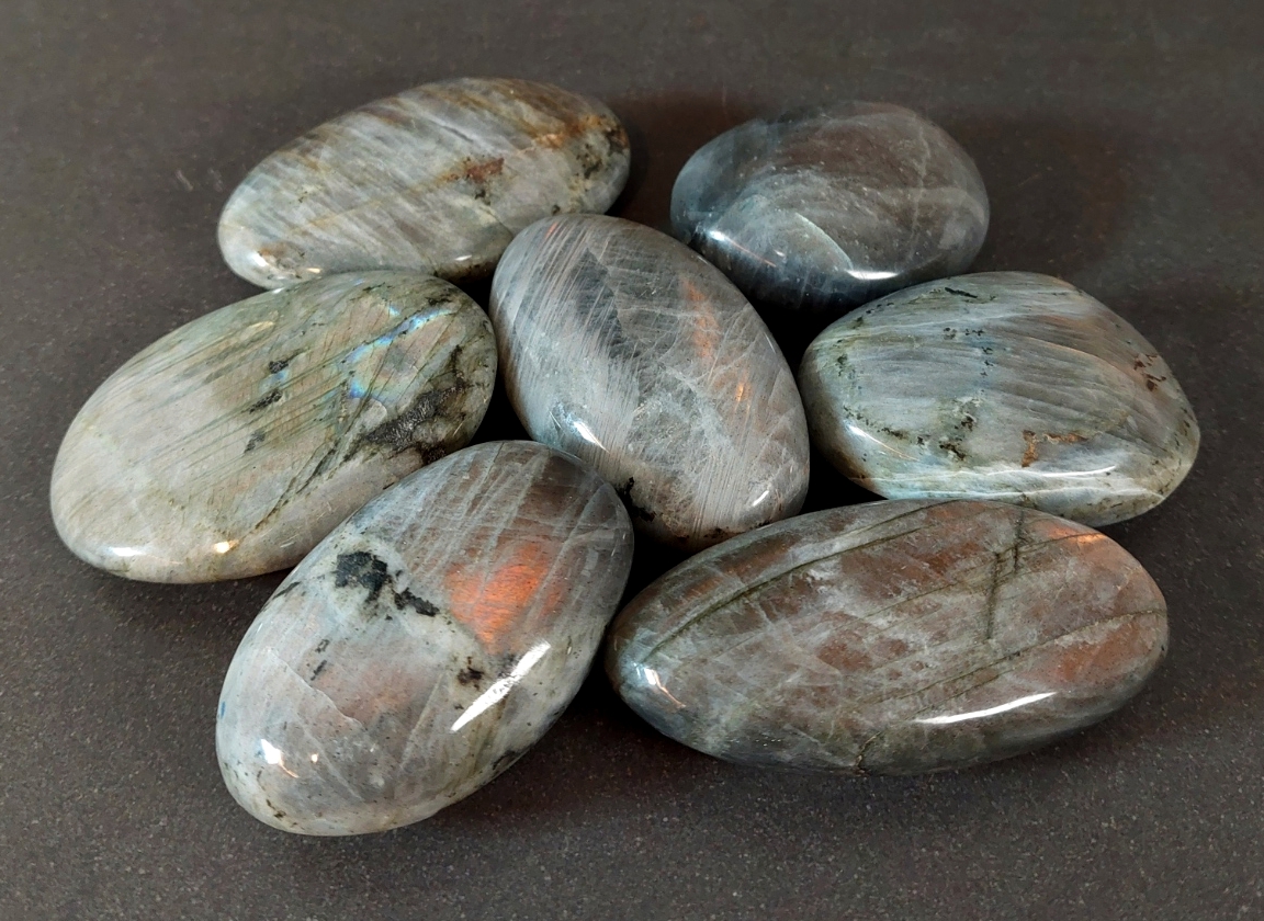 Pebbles "No Worry Stone" - Labradorit "Sunset"