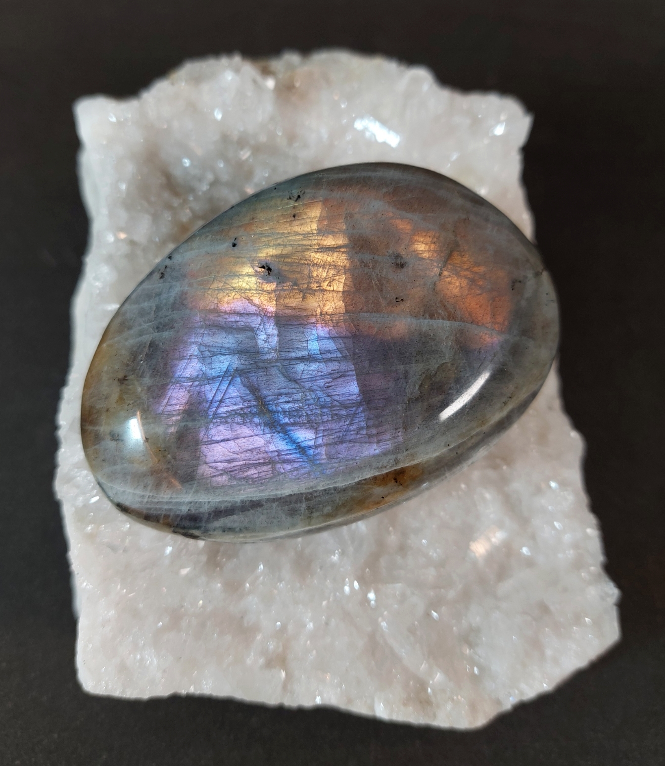 Pebbles "No Worry Stone" - Labradorit "Sunset" - 2