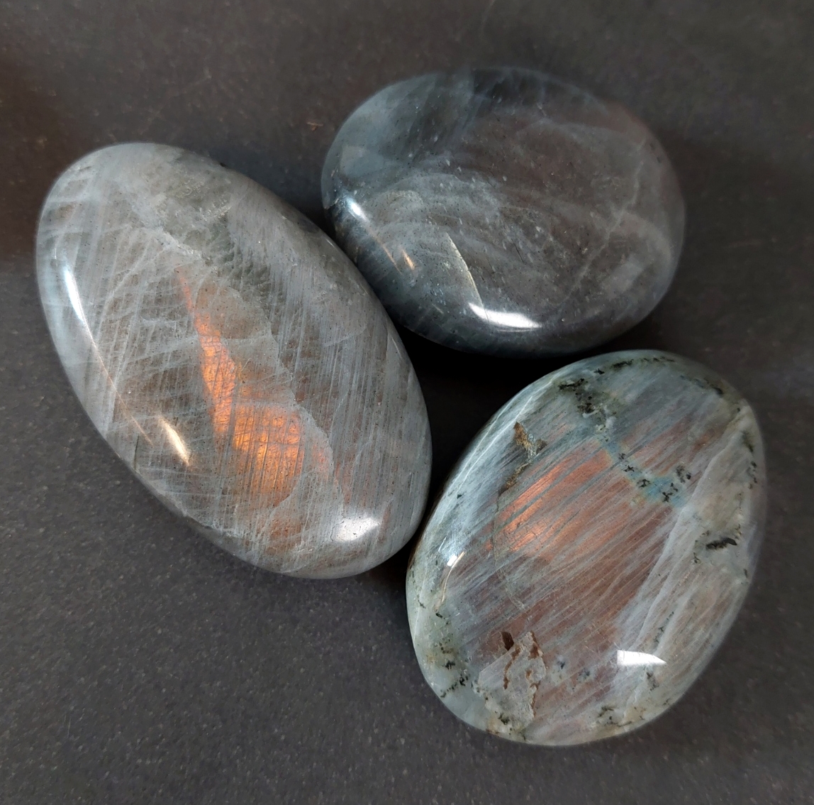 Pebbles "No Worry Stone" - Labradorit "Sunset" - 3