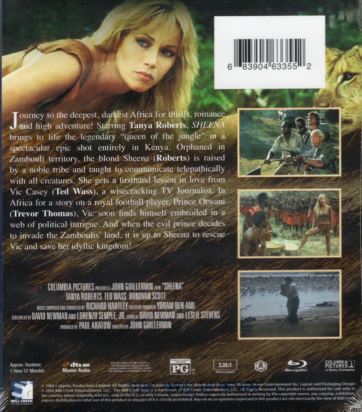 Sheena (ej svensk text) (Blu-ray) - 2
