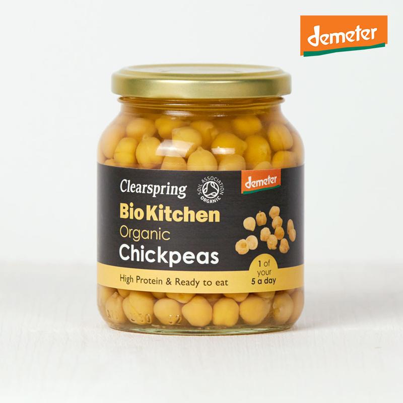 Kikärtor i glas 350g x6, EKO