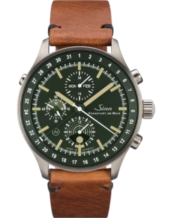 3006.010 Sinn Jagduhr 3006 vintage style brunt