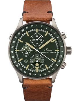 3006.010 Sinn Jagduhr 3006 vintage style brunt