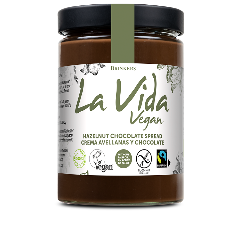 chokladspread hasselnöt, veganskt och ekologiakt