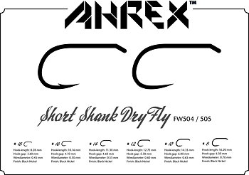 Ahrex FW504 Short Shank Dry