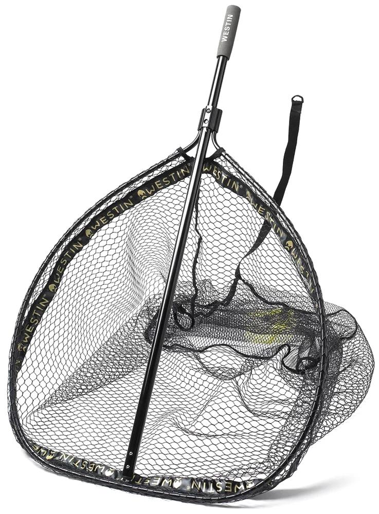 Large predator net from Westin. Solid frame and rubberized mesh for more gentle handling