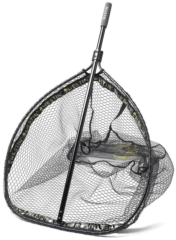 Large predator net from Westin. Solid frame and rubberized mesh for more gentle handling