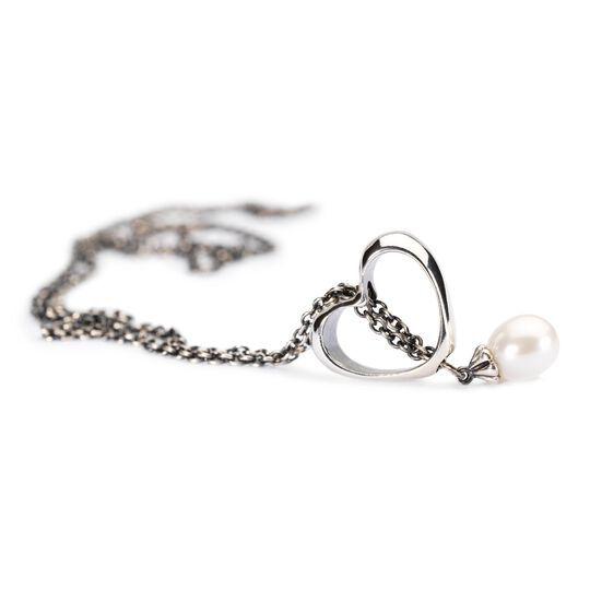 Trollbeads Fantasy vit pärla halsband - 2