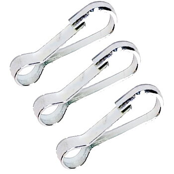 Klassiska metallhakar för kräftburar. Bra kvalité.  Säljs i10-pack