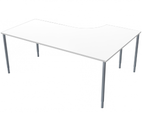 LD Fasta skrivbord L-format  - 18