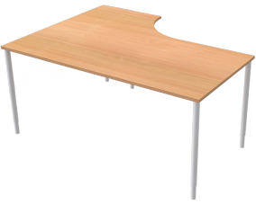 LD Fasta skrivbord L-format  - 4