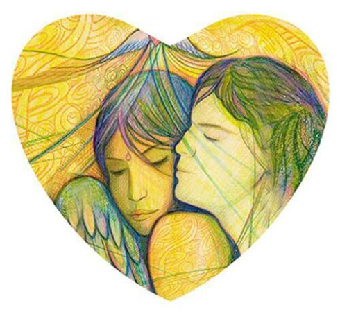 Lovers Oracle Deck (New Edition) 45 Heart-Shaped Fortune Telling Cards , Salerno Toni Carmine - 2