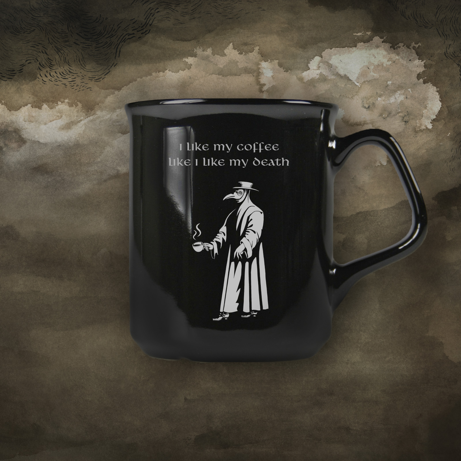 APOCALYPSE ORCHESTRA - MUG, I LIKE MY COFFEE LIKE I LIKE MY DEATH - 2
