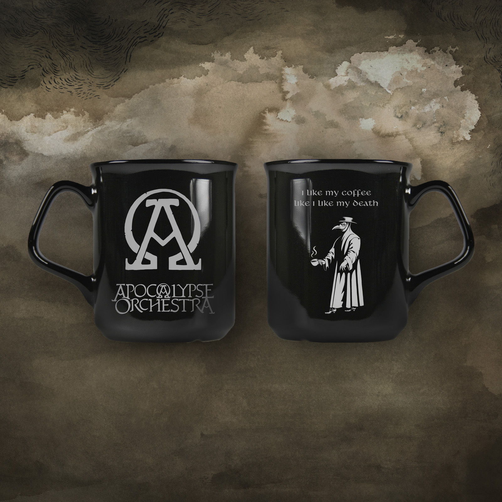 APOCALYPSE ORCHESTRA - MUG, I LIKE MY COFFEE LIKE I LIKE MY DEATH - 3