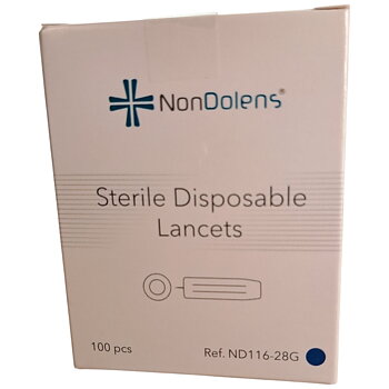 Lancets,  lansetter, 28G och 30G, 100 st