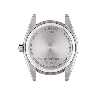 Tissot T127.410.11.051.00 Tissot Gentleman 40 svart bakboett