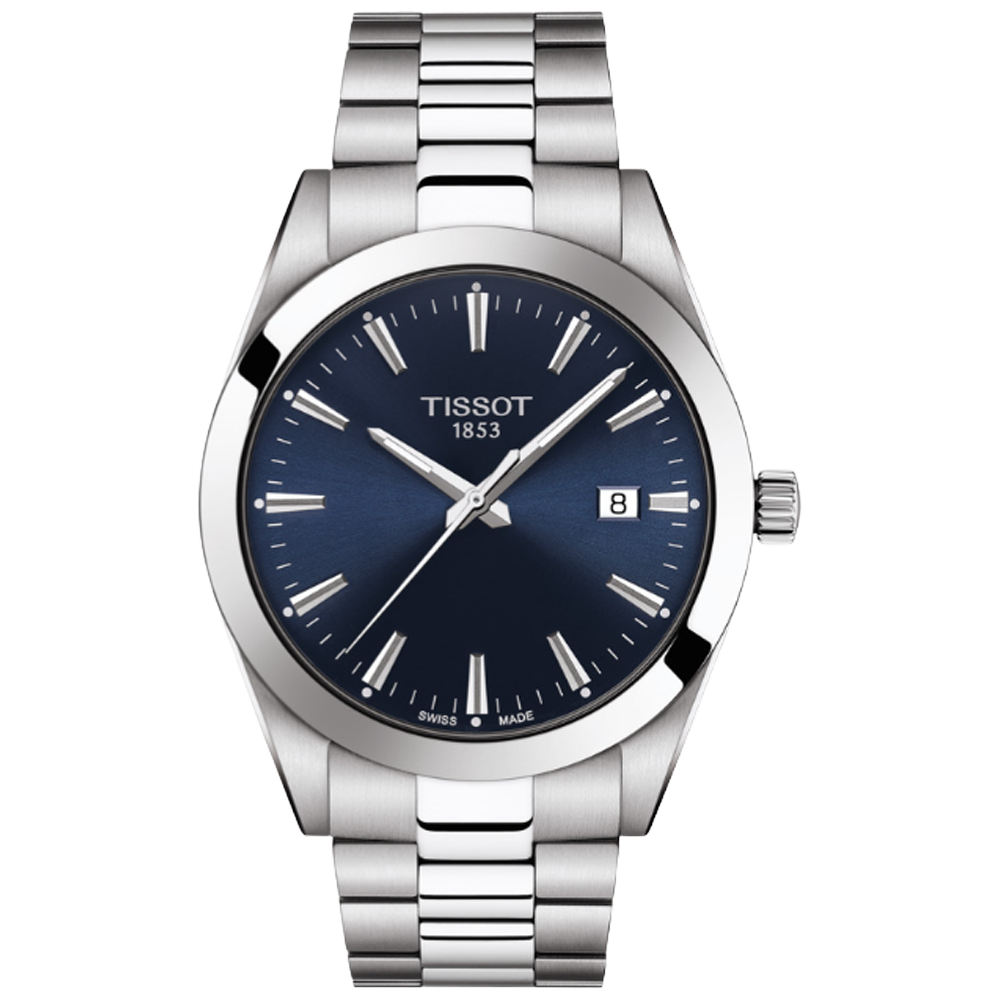 Tissot T127.410.11.041.00 Tissot Gentleman 40 blå