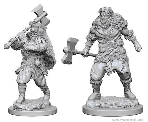 D&D Nolzurs Marvelous Miniatures: Human Male Barbarian
