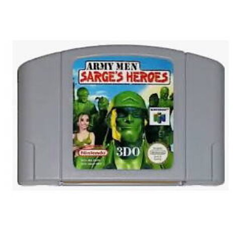 Army Men - Sarges Heroes - N64