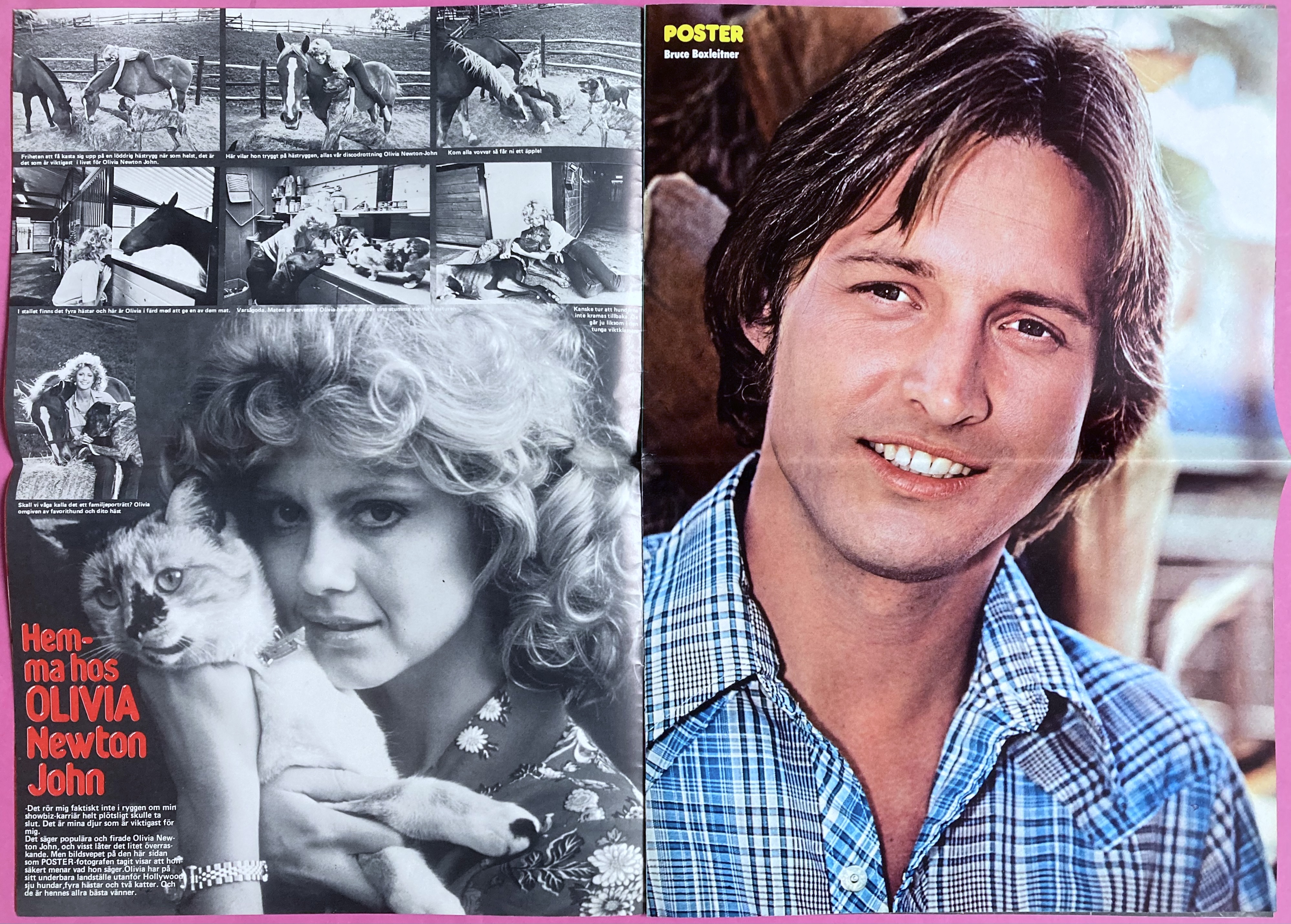 TIDNINGEN POSTER - Nr 6 1979 - BRUCE BOXLEITNER / Macahans omslag - 6