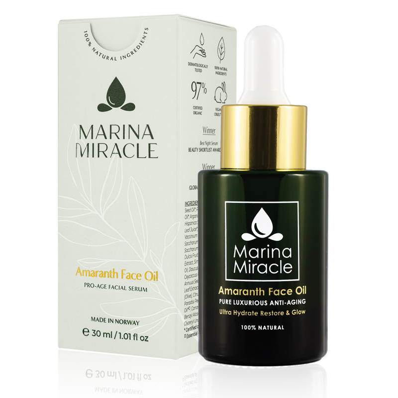 Bonusgåva 10000 poäng Amaranth Face Oil 30ml - Marina Miracle  , värde 729:-