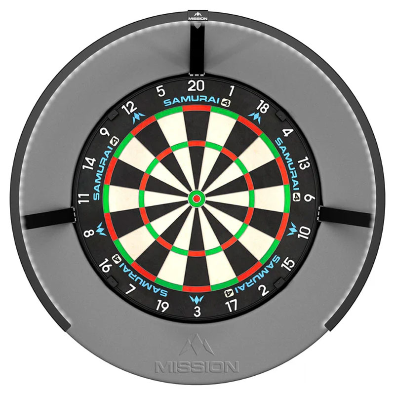 Mission Torus 270 USB-C Dartboard Lighting  Black - 2