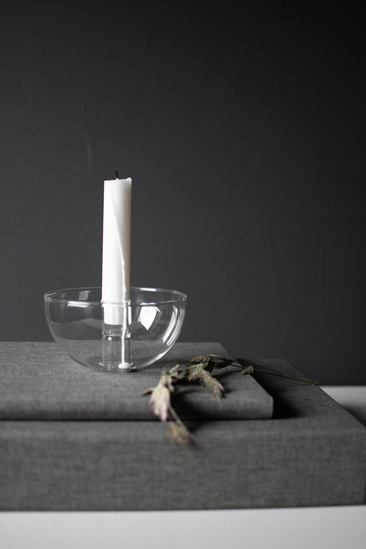 Sevalla - Ljusstake - Glas- Ljusskål - Kronljus - 8