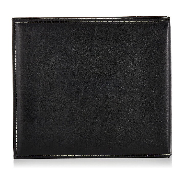 Pioneer 12x12 Sewn Faux Suede  3-Ring Cover Album - Black