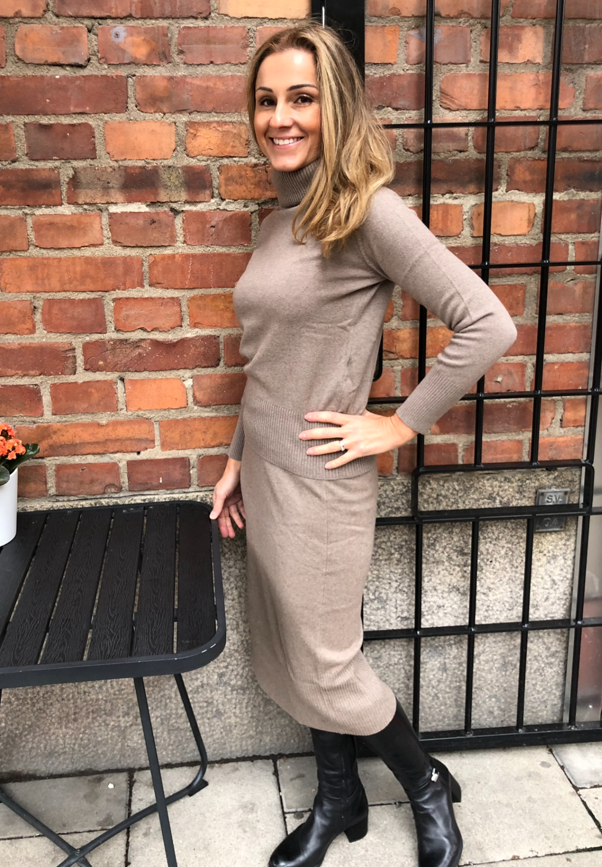 Cashmere kjol lång  - 6