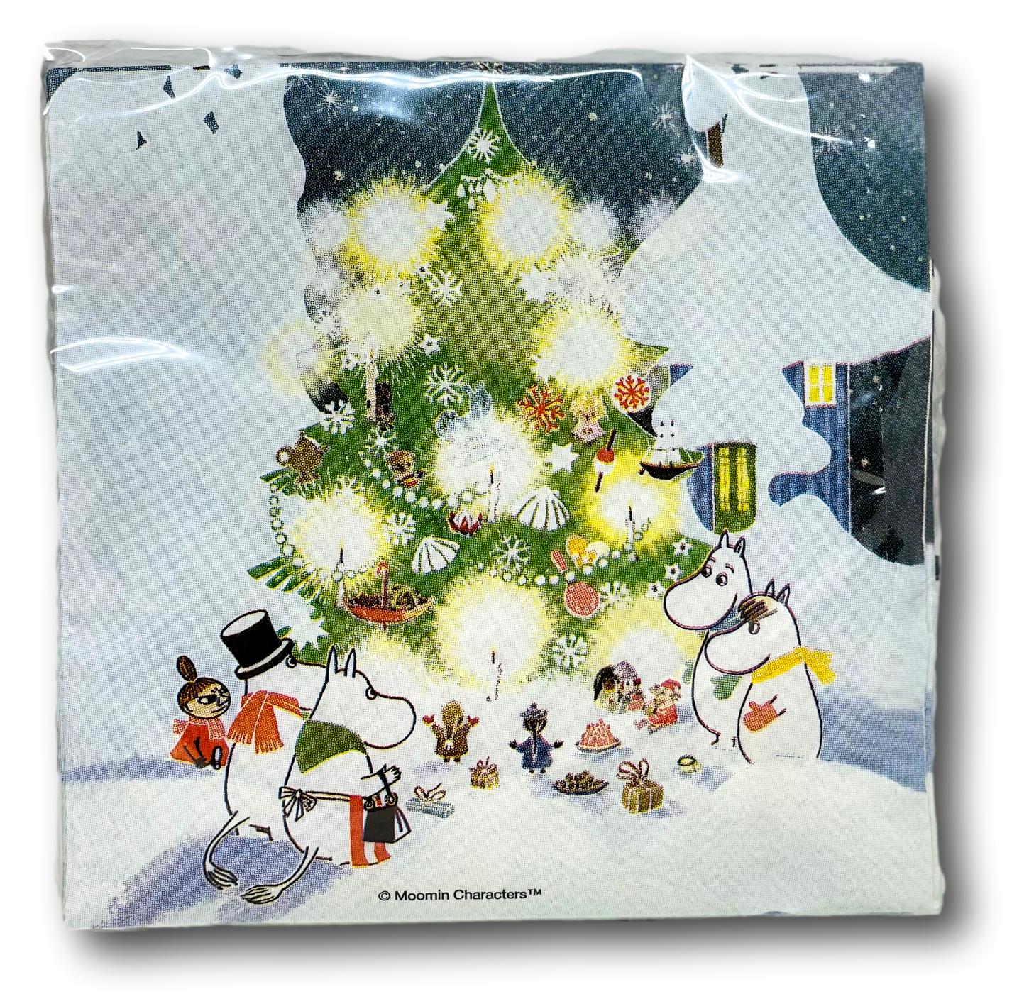 Mumin Servetter - Christmas Tree