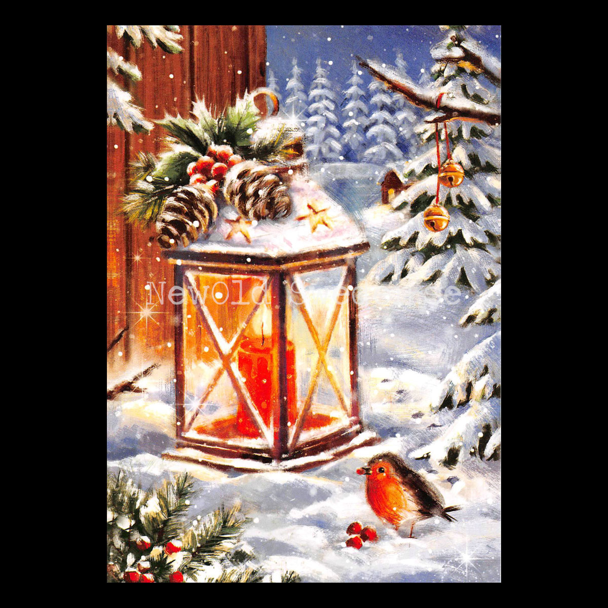 Julkort Nostalgi 8-pack -  44 - 8