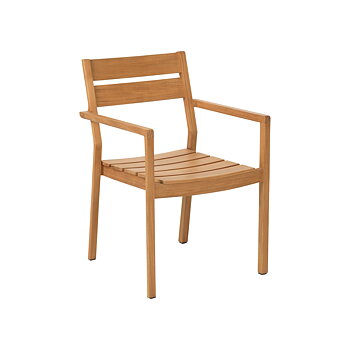 Delia Teak karmstol Brafab