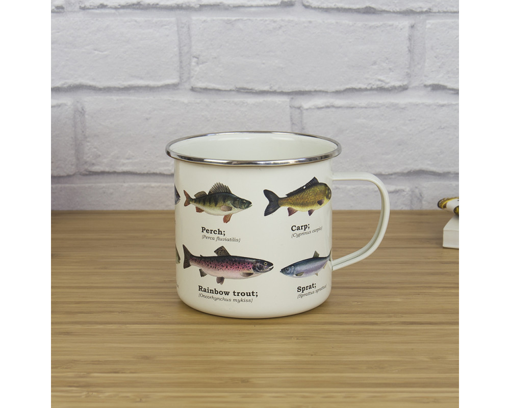 Fish Enamel Mug 500 ml - 2